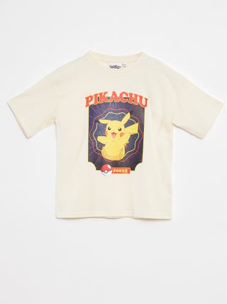 T-shirt à manches courtes 'Pikachu'