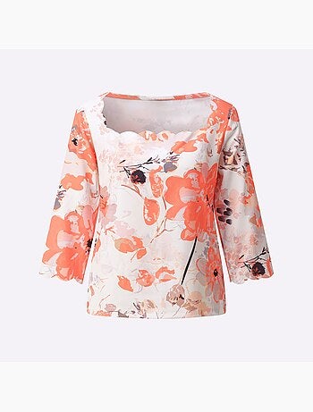 T-shirt à Manches Courtes Polyester Recyclé - Taille Standard - helline