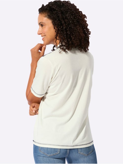T-shirt à Manches Courtes Produit Certifié Ocs - Taille Standard - Witt - Kiabi