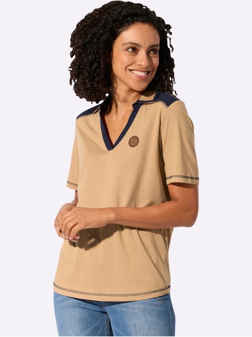 T-shirt à Manches Courtes Produit Certifié Ocs - Taille Standard - Witt - Kiabi T-shirt à Manches Courtes Produit Certifié Ocs - Taille Standard - Witt - Kiabi