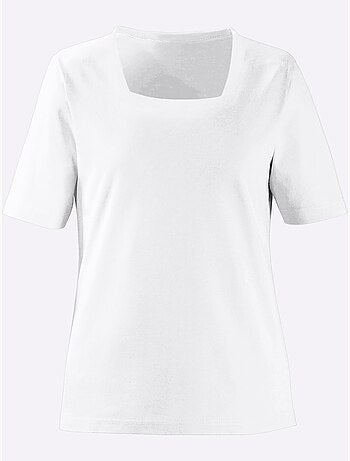 T-shirt à Manches Courtes Pur Coton - Taille Standard - Witt