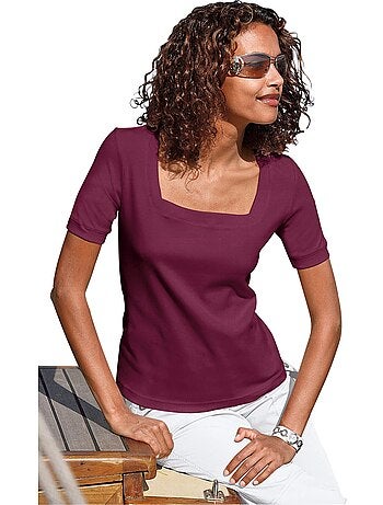 T-shirt à Manches Courtes Pur Coton - Taille Standard - Witt