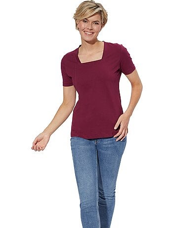 T-shirt à Manches Courtes Pur Coton - Taille Standard - Witt