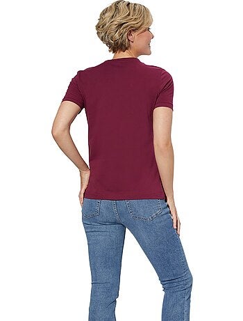 T-shirt à Manches Courtes Pur Coton - Taille Standard - Witt