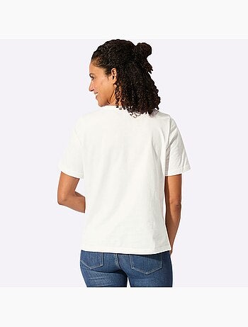 T-shirt à Manches Courtes Pur Coton - Taille Standard - Witt
