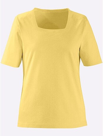 T-shirt à Manches Courtes Pur Coton - Taille Standard - Witt