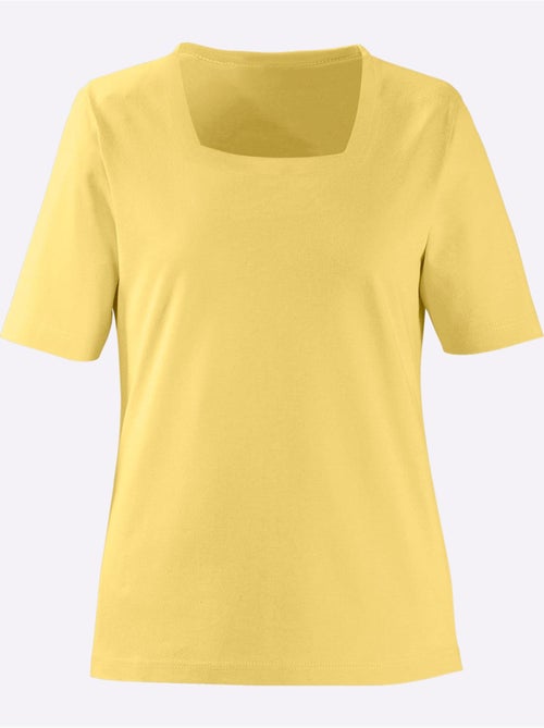 T-shirt à Manches Courtes Pur Coton - Taille Standard - Witt - Kiabi