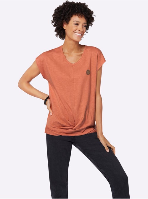 T-shirt à manches courtes pur coton - taille standard - witt - Kiabi T-shirt à manches courtes pur coton - taille standard - witt - Kiabi