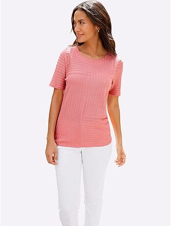 T-shirt à Manches Courtes Pur Coton - Taille Standard - Witt