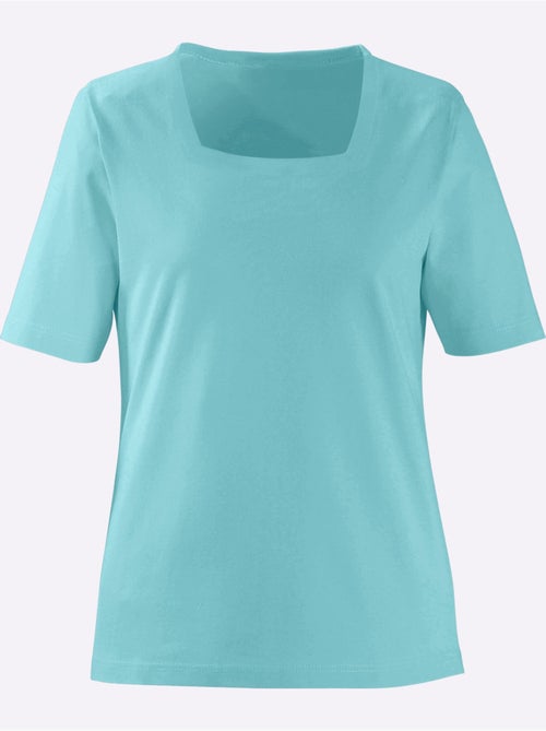 T-shirt à Manches Courtes Pur Coton - Taille Standard - Witt - Kiabi