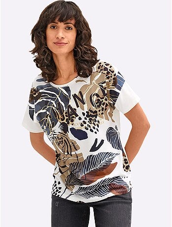 T-shirt à Manches Courtes Qualité Coton - Taille Standard - Witt