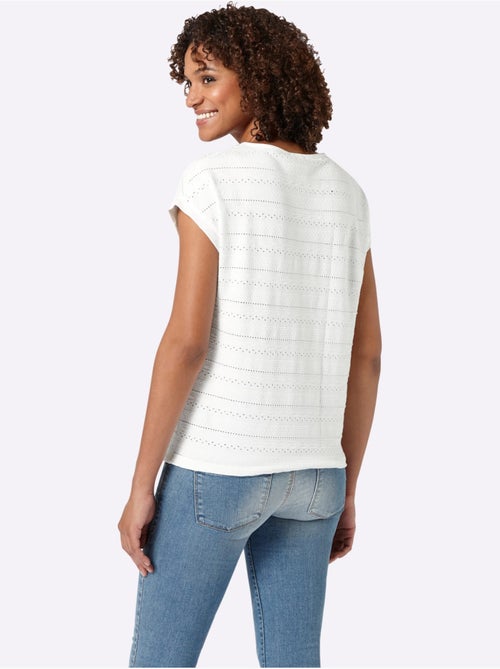 T-shirt à manches courtes qualité coton - taille standard - witt - Kiabi