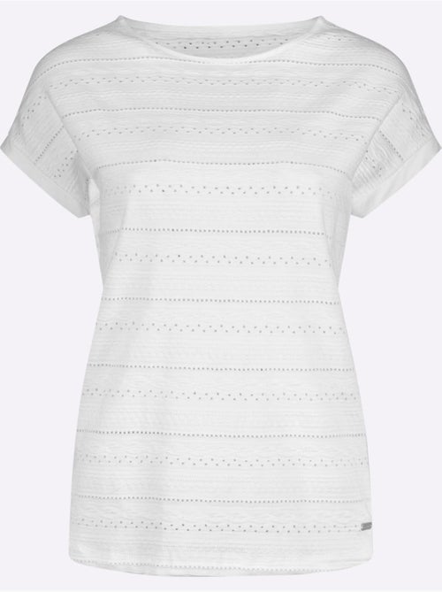 T-shirt à manches courtes qualité coton - taille standard - witt - Kiabi