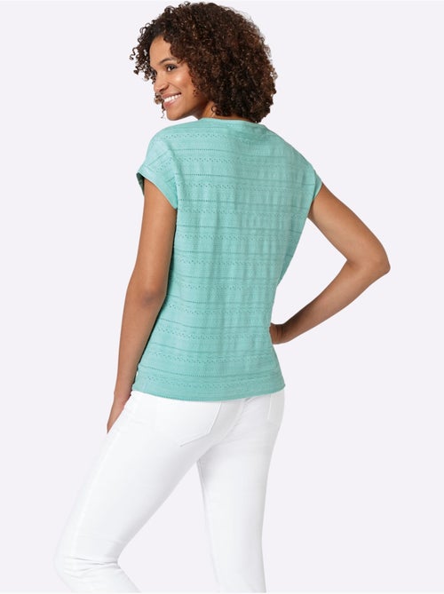 T-shirt à manches courtes qualité coton - taille standard - witt - Kiabi T-shirt à manches courtes qualité coton - taille standard - witt - Kiabi