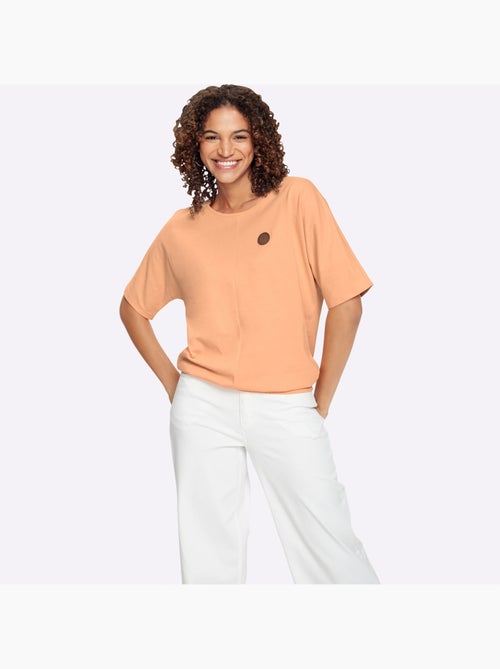 T-shirt à Manches Courtes Qualité Coton Doux Sur La Peau - Taille Standard - Witt - Kiabi