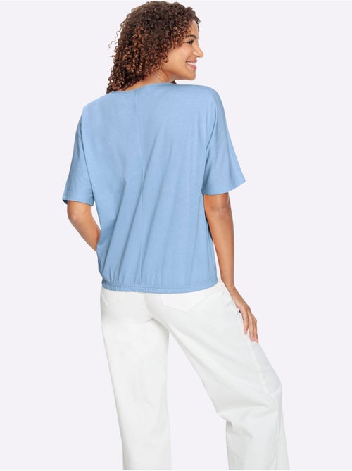 T-shirt à Manches Courtes Qualité Coton Doux Sur La Peau - Taille Standard - Witt - Kiabi