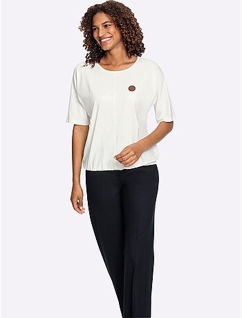 T-shirt à Manches Courtes Qualité Coton Doux Sur La Peau - Taille Standard - Witt