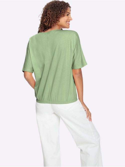 T-shirt à Manches Courtes Qualité Coton Doux Sur La Peau - Taille Standard - Witt - Kiabi