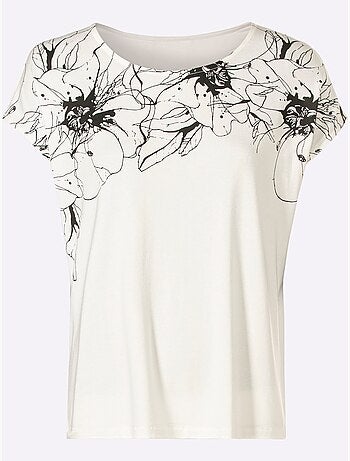 T-shirt à Manches Courtes Qualité Viscose Douce - Taille Standard - Witt