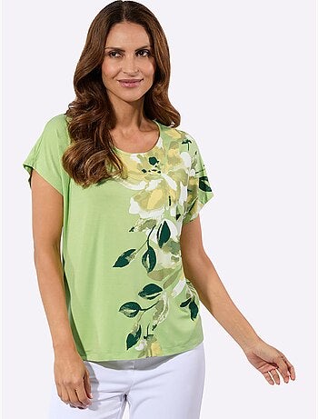 T-shirt à Manches Courtes Qualité Viscose Douce - Taille Standard - Witt