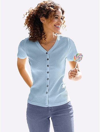 T-shirt à Manches Courtes Qualité Viscose Extensible Souple - Taille Standard - Witt