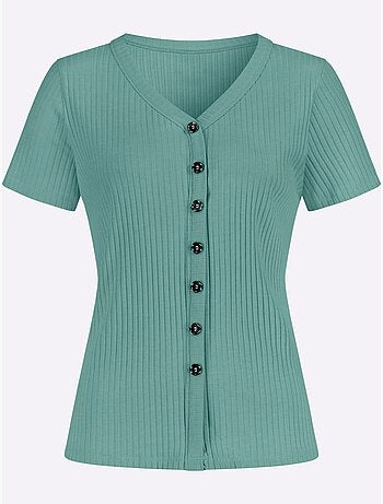 T-shirt à Manches Courtes Qualité Viscose Extensible Souple - Taille Standard - Witt