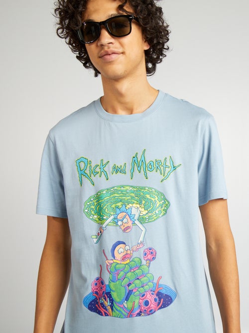 T-shirt à manches courtes 'Rick & Morty' - Kiabi