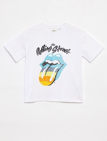 T-shirt à manches courtes 'Rolling Stones'