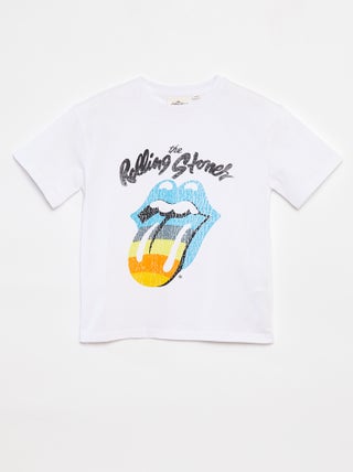 T-shirt à manches courtes 'Rolling Stones'