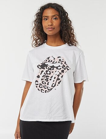 T-shirt à manches courtes 'Rolling Stones'
