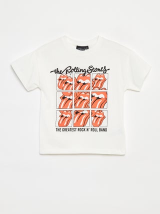 T-shirt à manches courtes 'Rolling Stones'