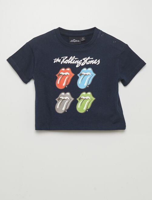 T-shirt à manches courtes 'Rolling Stones' - Kiabi