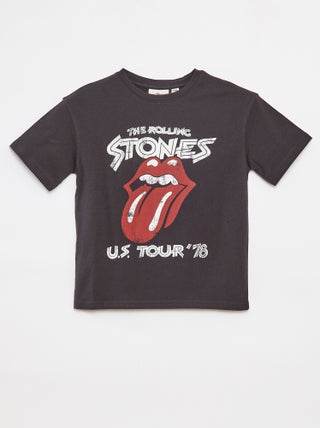 T-shirt à manches courtes 'Rolling Stones'