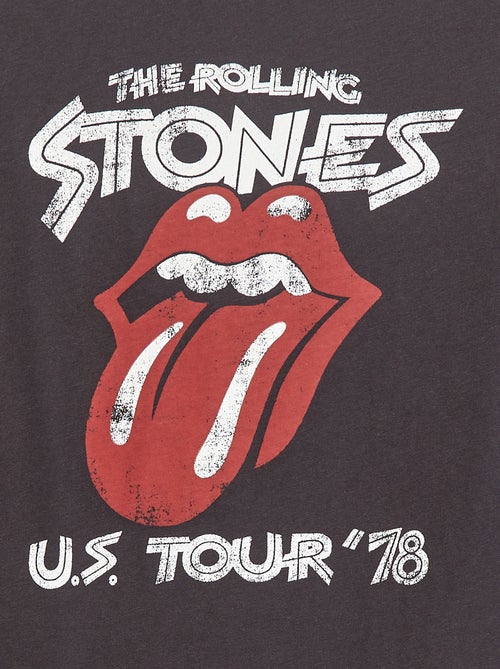 T-shirt à manches courtes 'Rolling Stones' - Kiabi