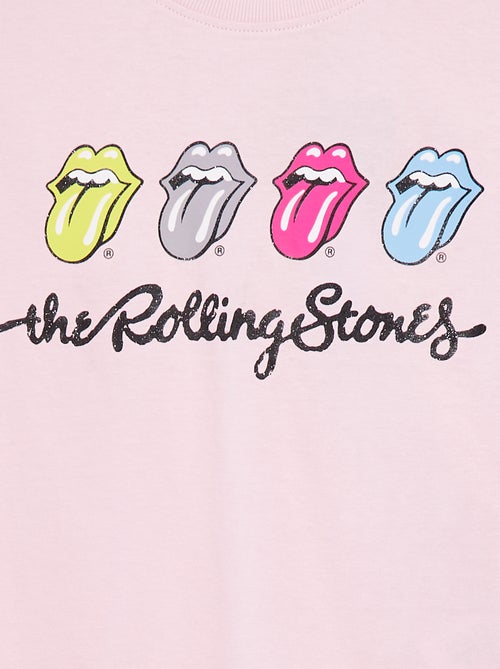 T-shirt à manches courtes 'Rolling Stones' - Kiabi