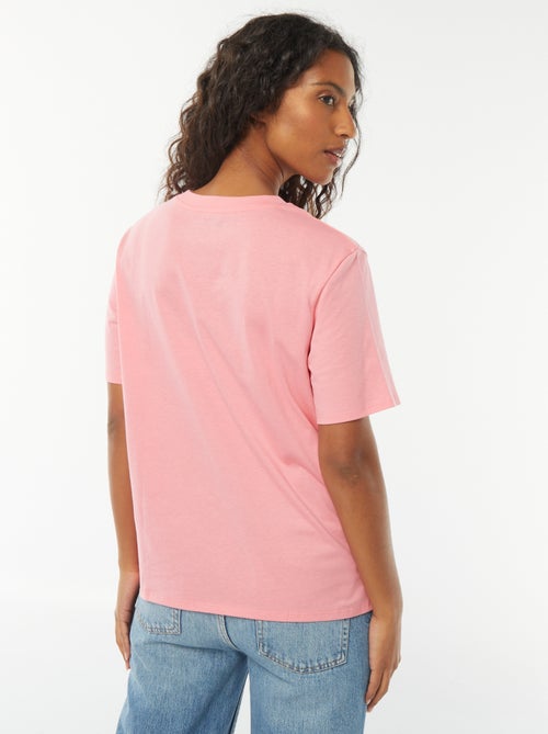 T-shirt à manches courtes 'Rolling Stones' - Kiabi