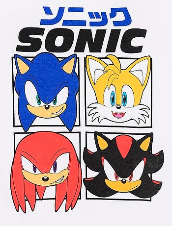 T-shirt à manches courtes 'Sonic'