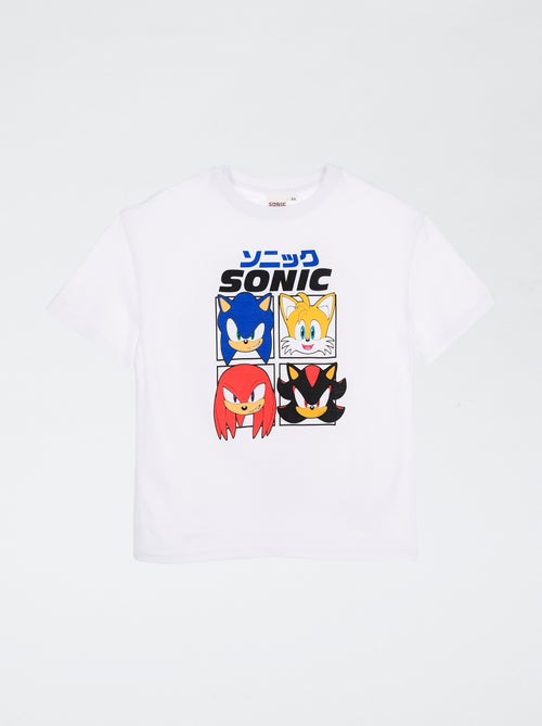 T-shirt à manches courtes 'Sonic' - Kiabi