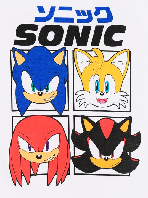 T-shirt à manches courtes 'Sonic' - Kiabi