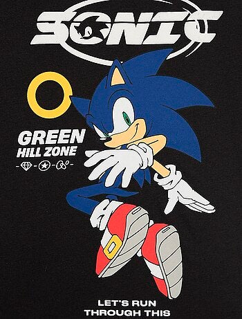 T-shirt à manches courtes 'Sonic'