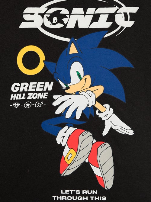 T-shirt à manches courtes 'Sonic' - Kiabi T-shirt à manches courtes 'Sonic' - Kiabi