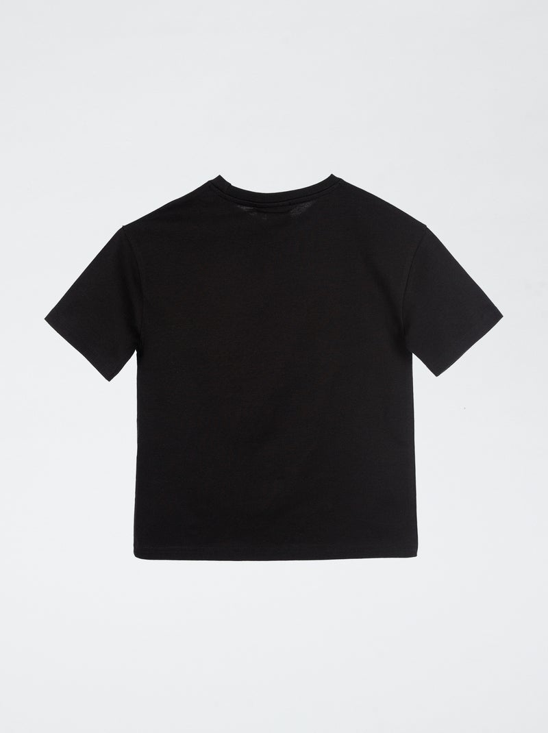 T-shirt à manches courtes 'Sonic' Noir - Kiabi