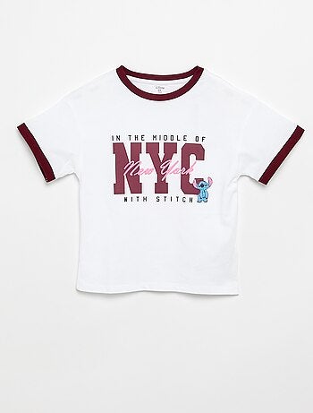 T-shirt à manches courtes 'Stitch'