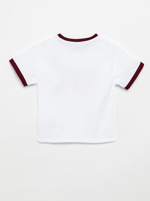 T-shirt à manches courtes 'Stitch' - Kiabi