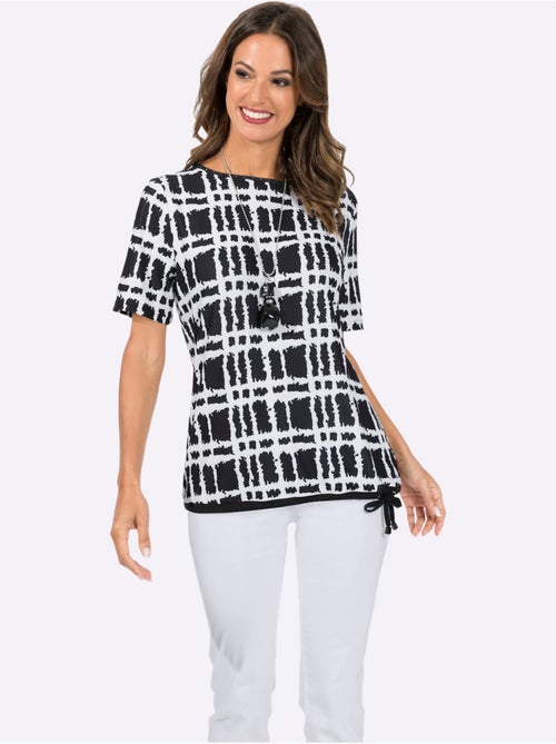 T-shirt à Manches Courtes Superbe Qualité Douce Et Fluide - Taille Standard - Witt - Kiabi