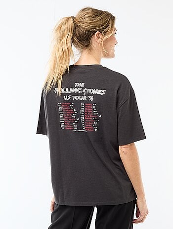 T-shirt à manches courtes 'The Rolling Stones'