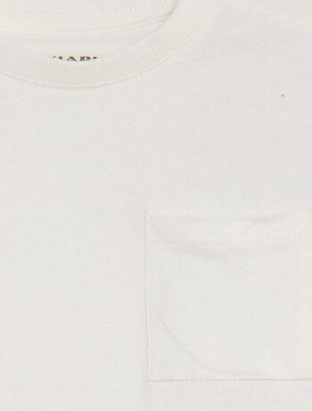 T-shirt à manches courtes uni