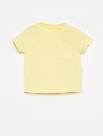 T-shirt à manches courtes uni