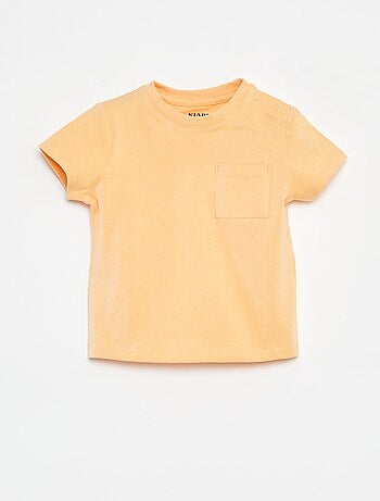 T-shirt à manches courtes uni