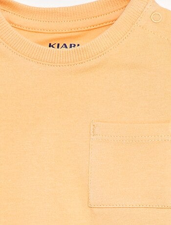 T-shirt à manches courtes uni